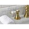 Kingston Brass KS2987BPL Bel Air Widespread Bathroom Faucet W/ Brass Pop-Up, Brass KS2987BPL - alternate 2